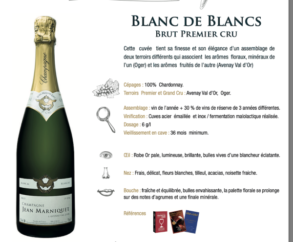 Champagne Blanc de Blancs - Brut - 1er Cru